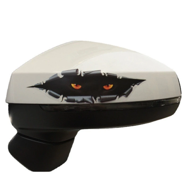 Customized Car Rear View Mirror Sticker