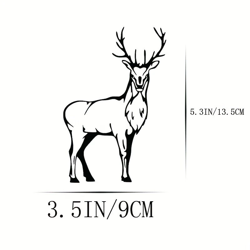 Vinyl Decal Deer Hunting Car Sticker