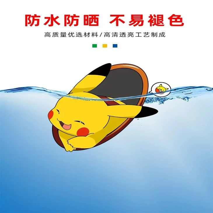Pokemon And Doraemon Cartoon Anime Sticker