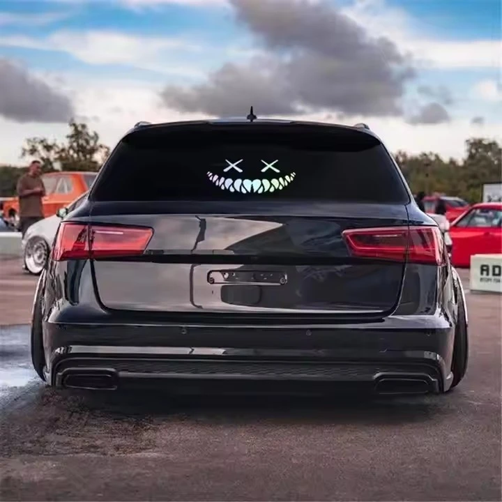 Demon Zombie Ghost Face Car Window Sticker