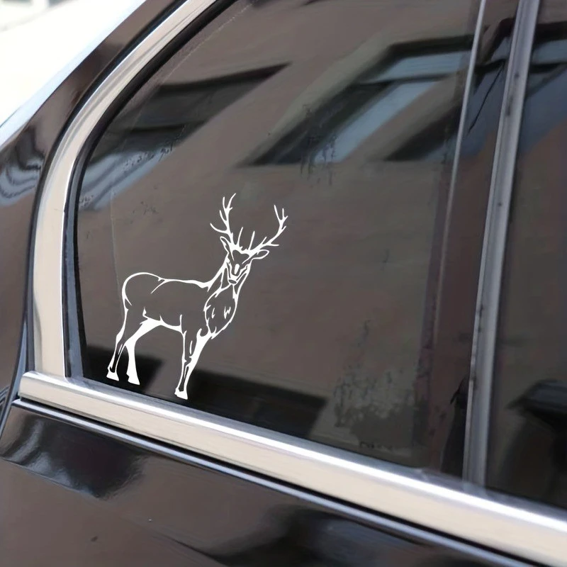 Animal Hunter Reindeer Window Sticker Waterproof