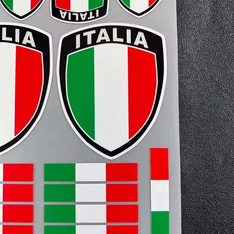 National Flag Sticker Waterproof Reflective