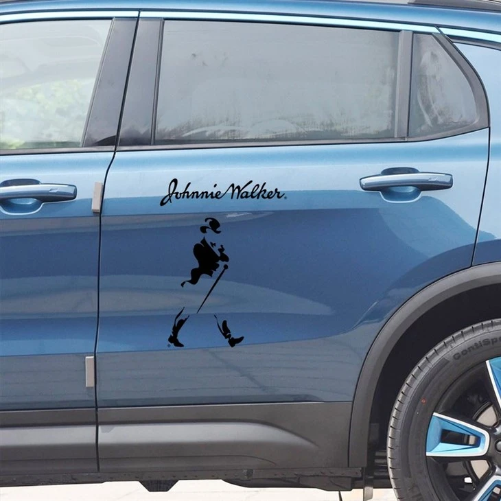 2024 New Design Hotsell Factory Cheap Car Sticker Auto Decal Car Body Customize Jannie Walker