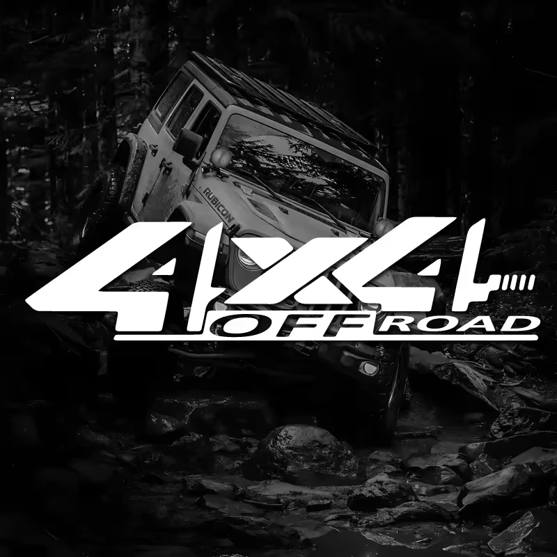 Jeep 4X4 Decal Sticker