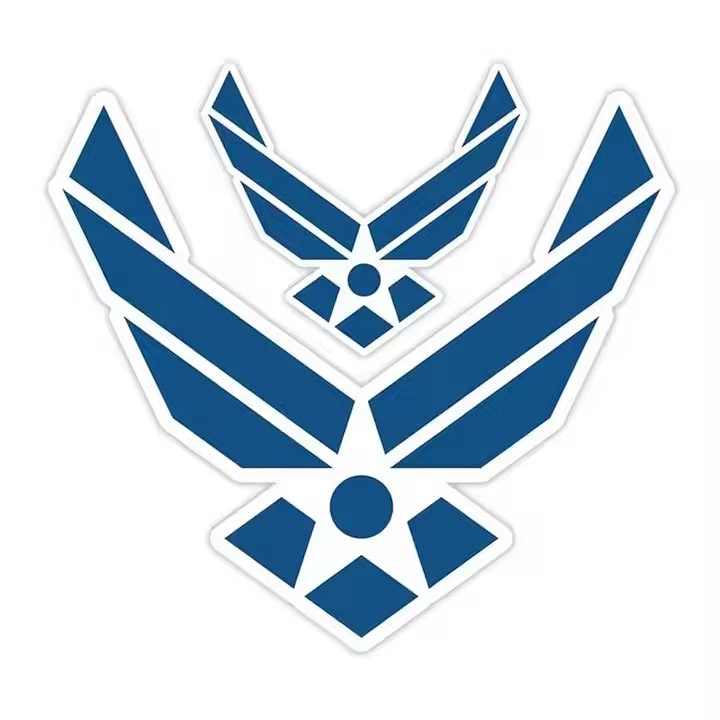 US Air Force Car Bottle Decal Sticker