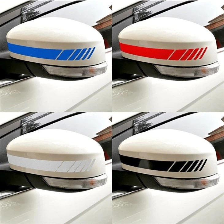 Car PVC Stickers Logo Decal Rearview Mirror Sticker Car Bumper Body Stickers Custom Color Different Size Transfer Sticker