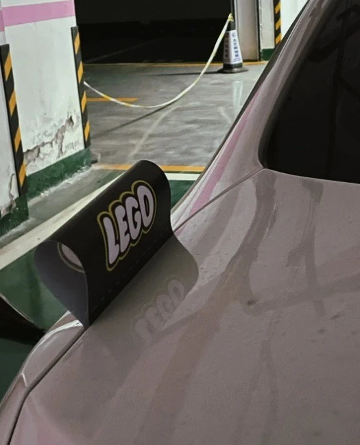Car Sticker Label Vinyl Tail Door