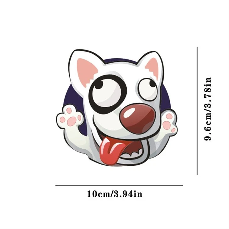 Cute Anime Dog Pets Car Decal