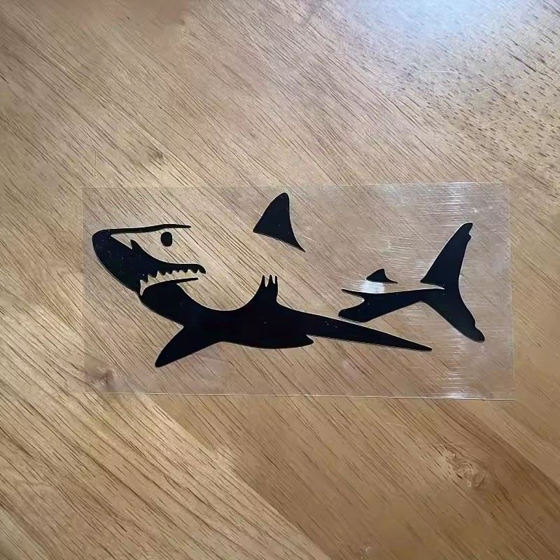 Cute Shark Motorcycle Stickers