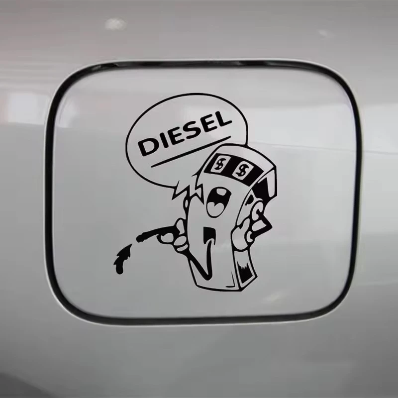 12*10cm DIESEL Funny Stickers