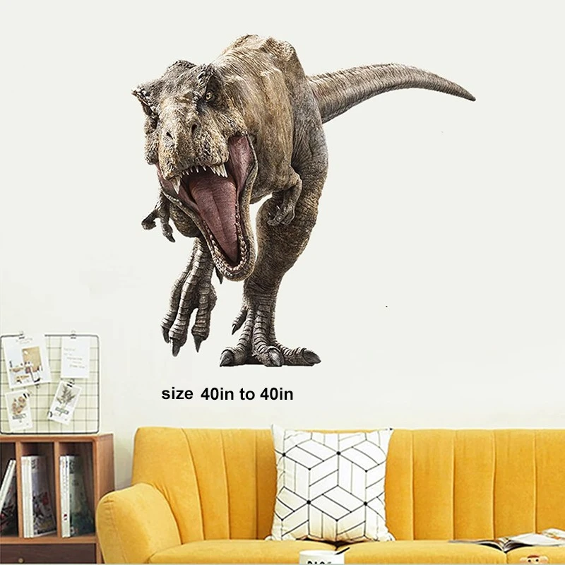 Adhesive Dinosaur Wall Stickers