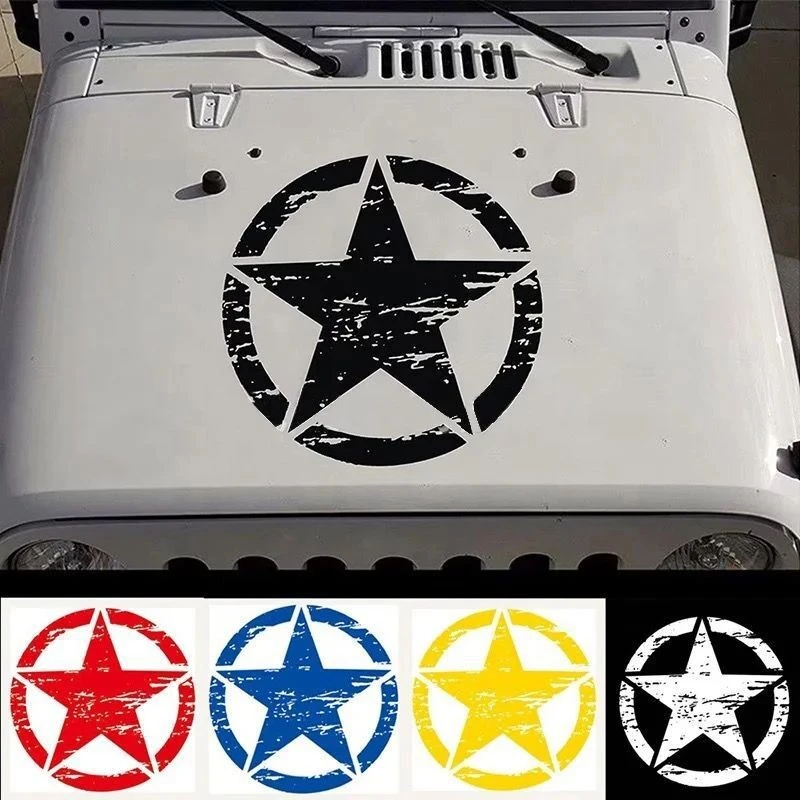 Car Body Sticker USA Army Style