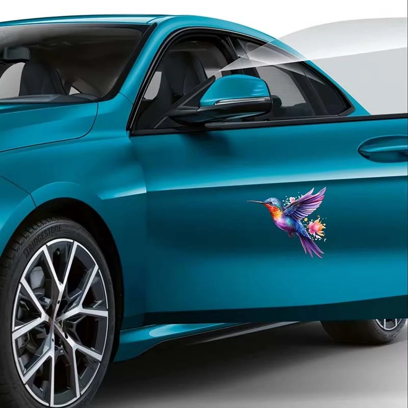 Durable Hummingbird Decals Motorcycle Car Stickers