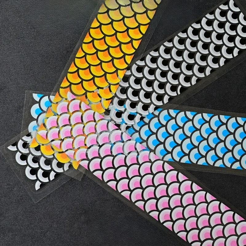Dragon Scale Pattern Long Stripe Sticker