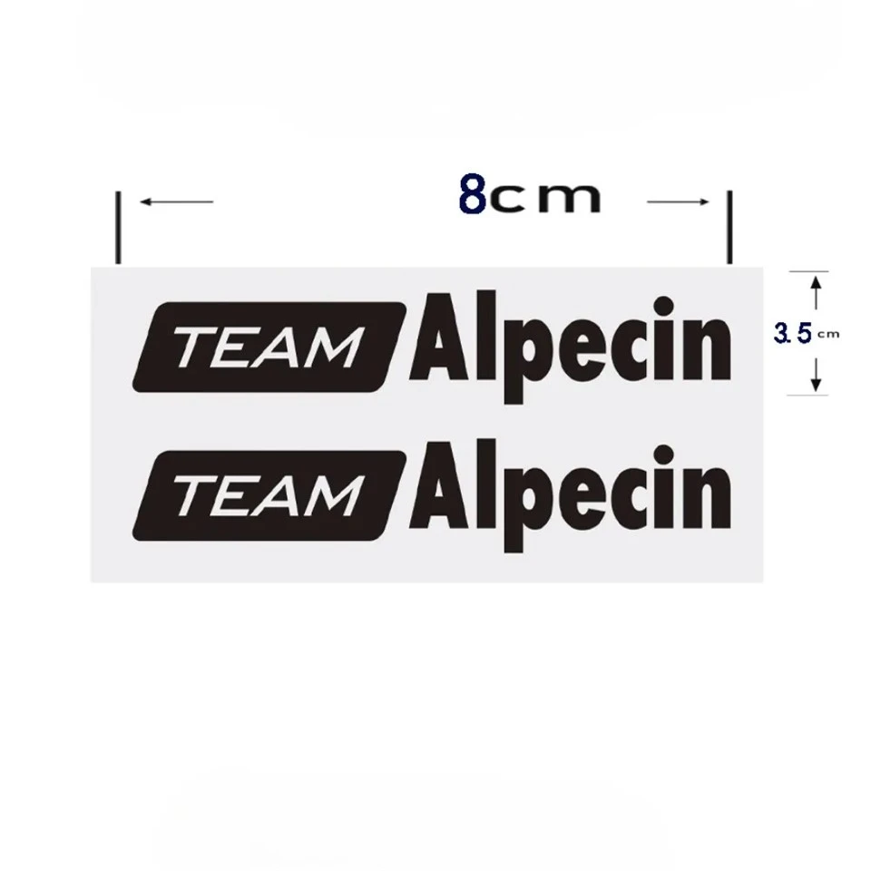Alpecin Team Road Bicycle Frame Stickers price