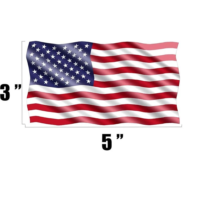 American Flag Sticker