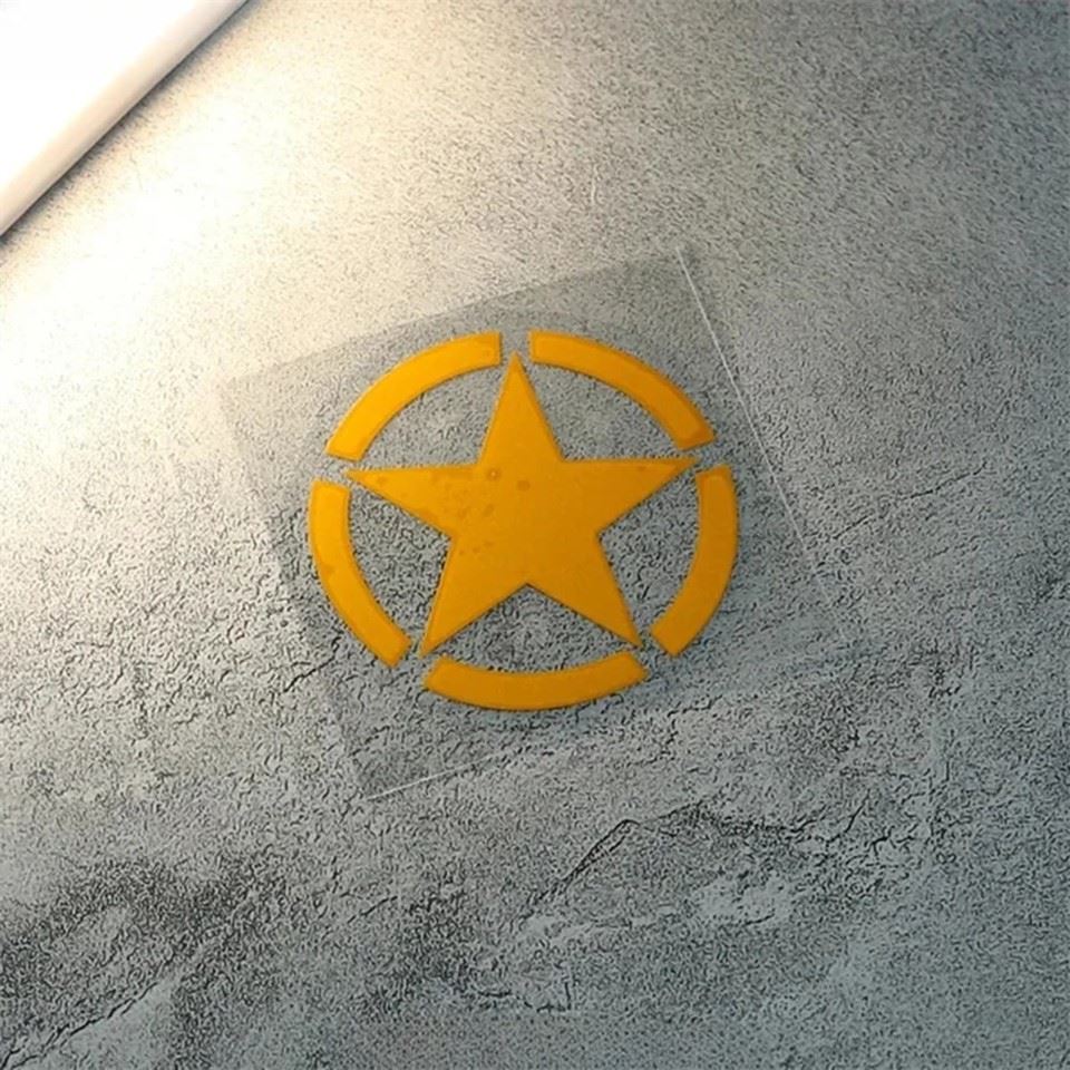 Army Five-pointed Star Refit Stickers high quality