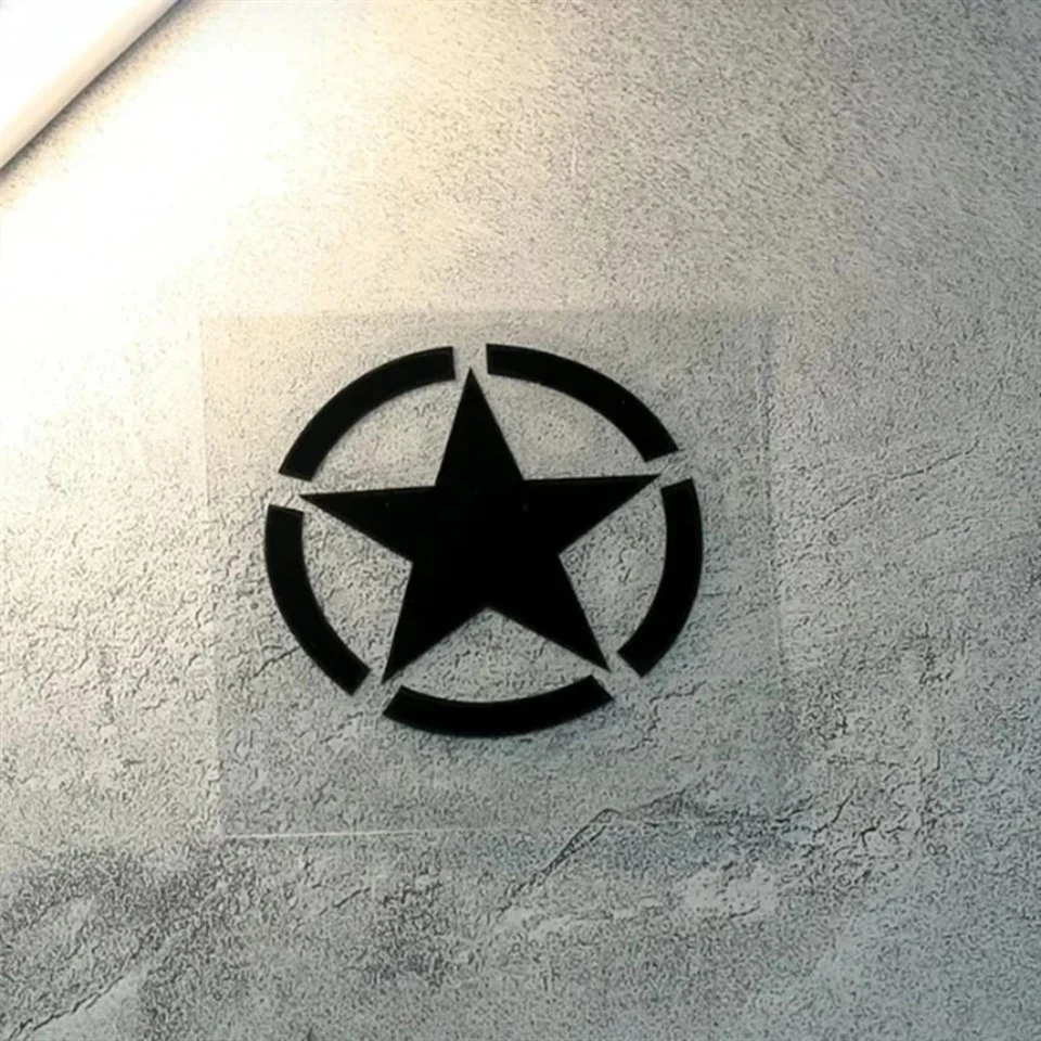 Army Five-pointed Star Refit Stickers
