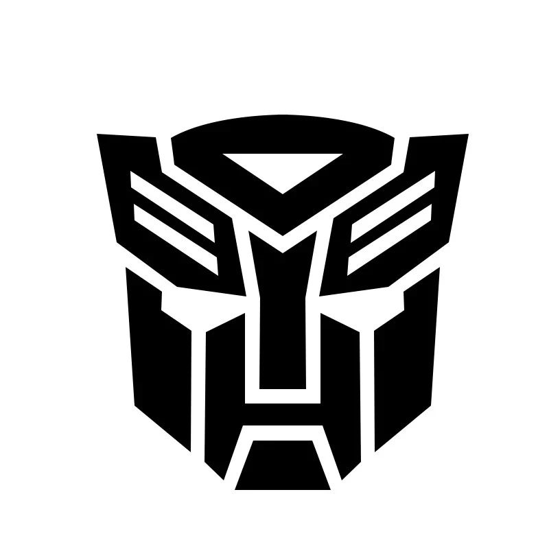 Autobot Logo Decepticon Decoration Motocross Stickers high quality