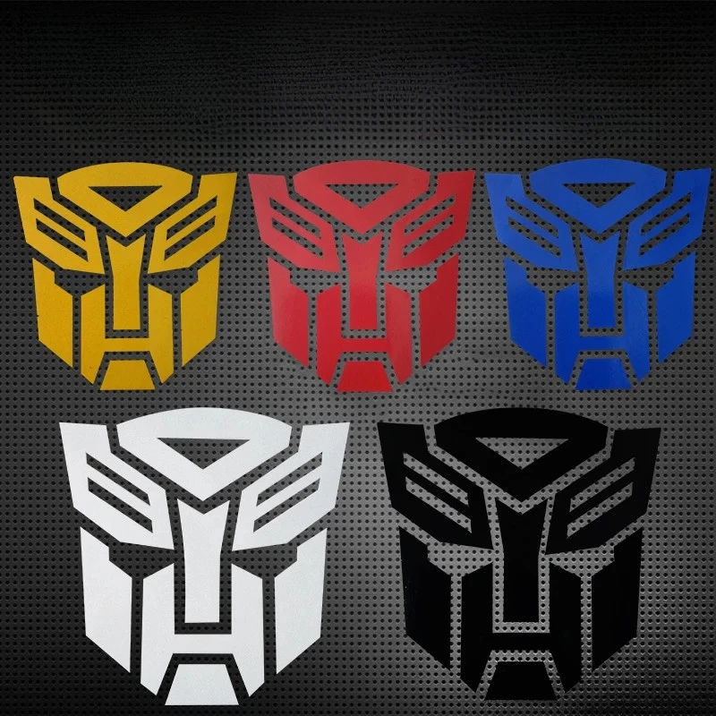 Autobot Logo Decepticon Decoration Motocross Stickers