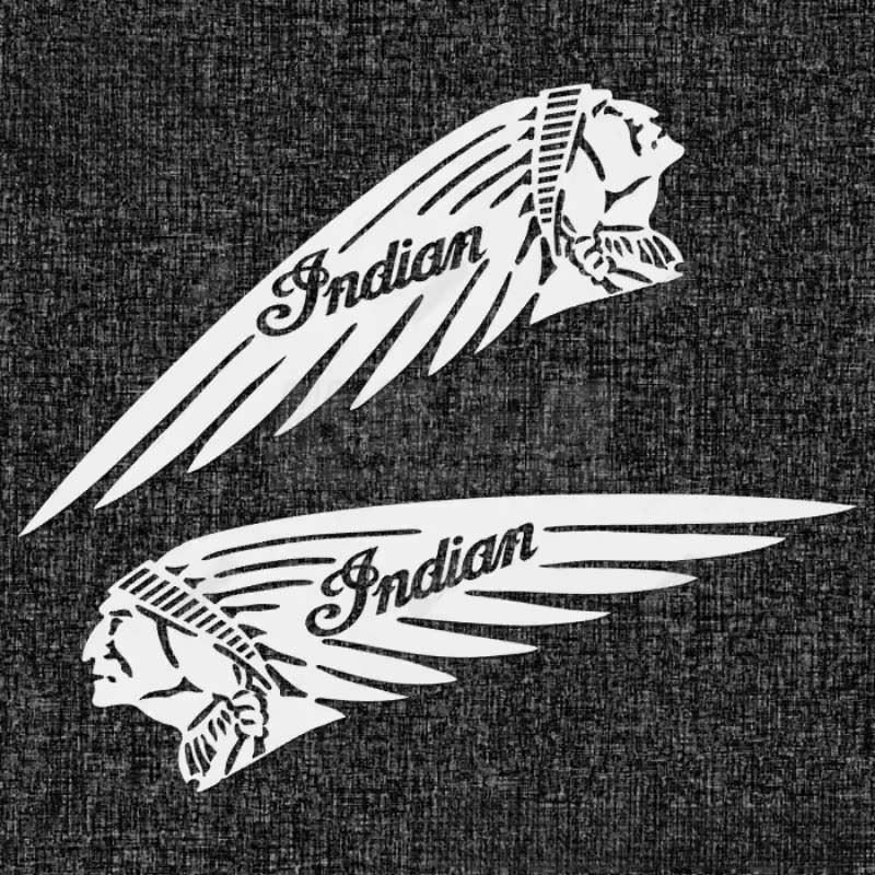 Left Right Side Indian Pattern Stickers