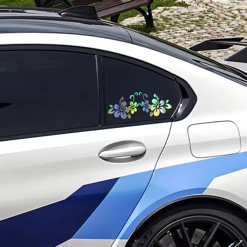Flower Stickers Car Door Window Sticker
