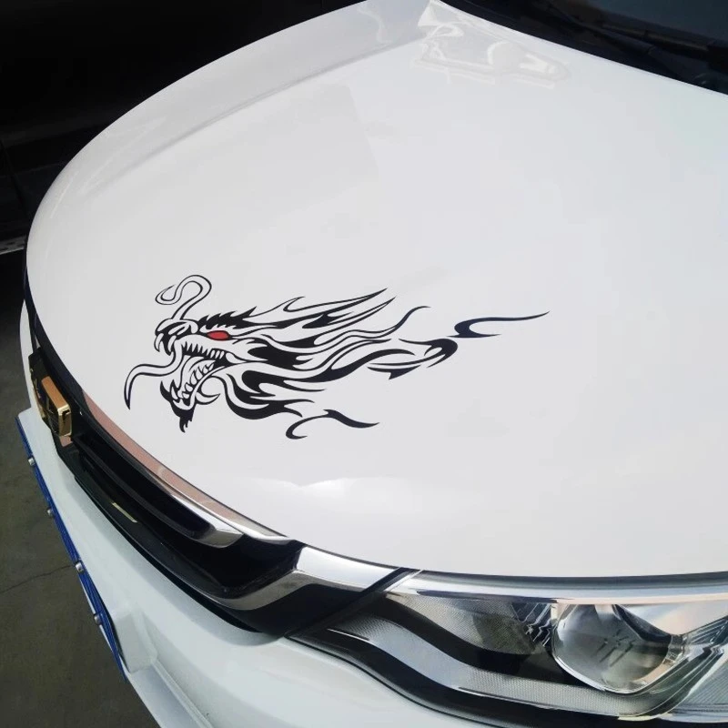 Dragon Car Hood Sticker