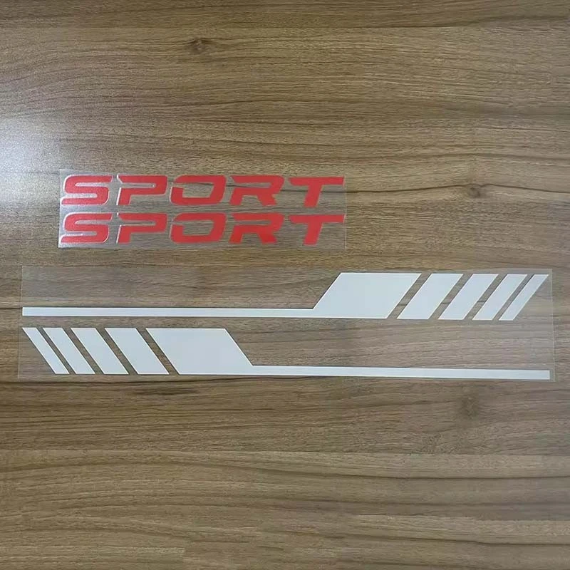 Et11374# Stylish Sport Diagonal Stripe Stickers