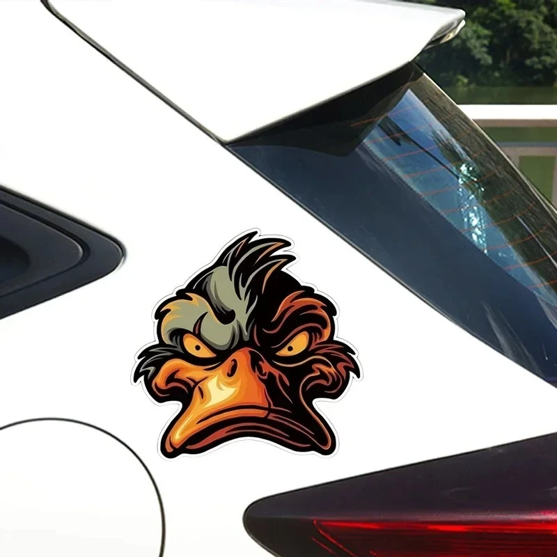 Bad Duck Angry Face Evil Vinyl Stickers For Cars factory