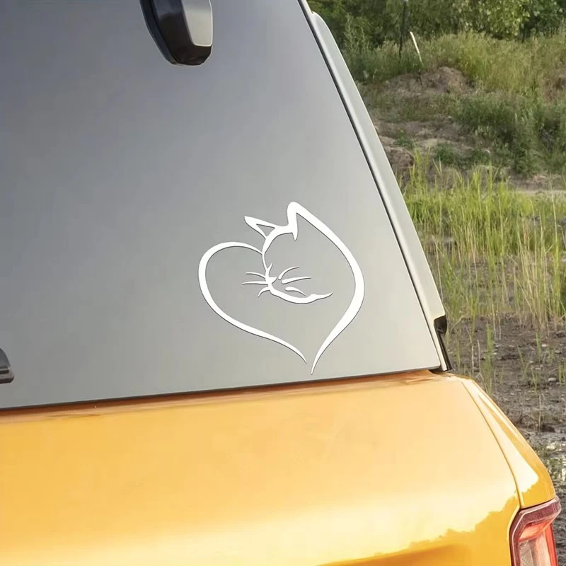 Cat Pattern Autocar Exterior Decoration