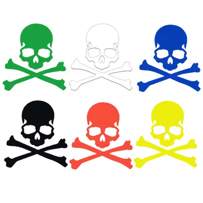 Bike Reflective Skeleton Stickers