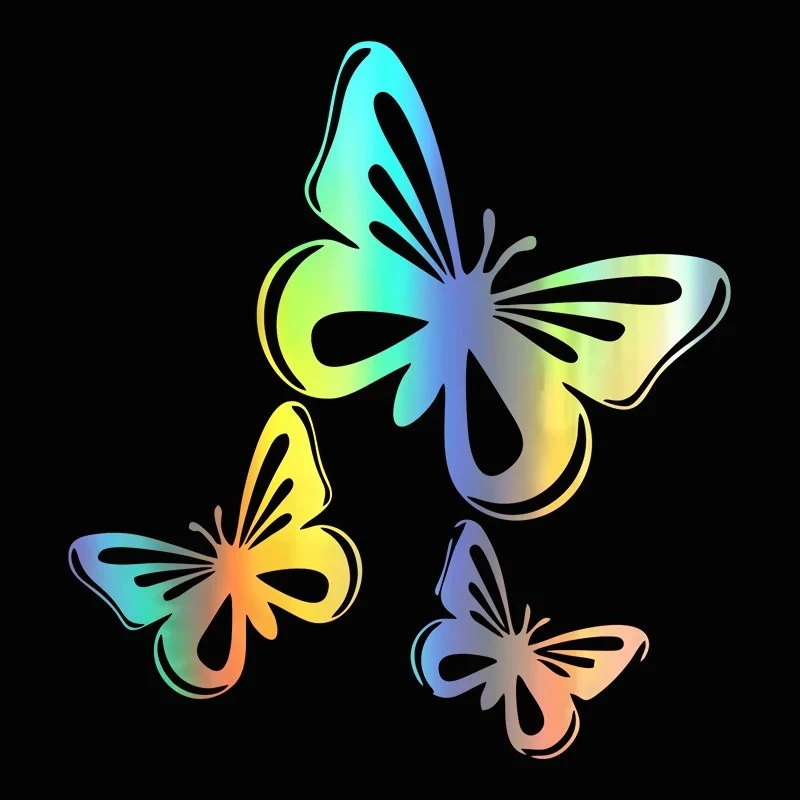 Butterfly Vinly Sticker For Auto Car Accessories