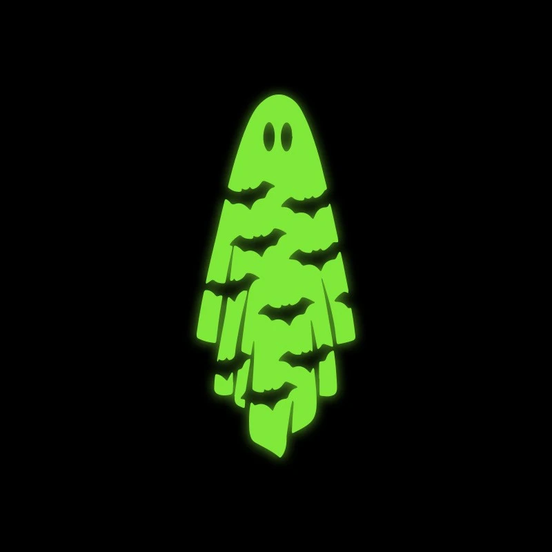 Car Window Decal Sticker Ghost Pattern