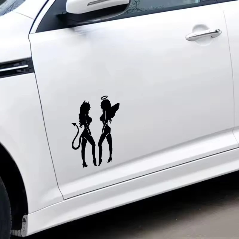 Sexiness Angels Demons Beauties Sticker