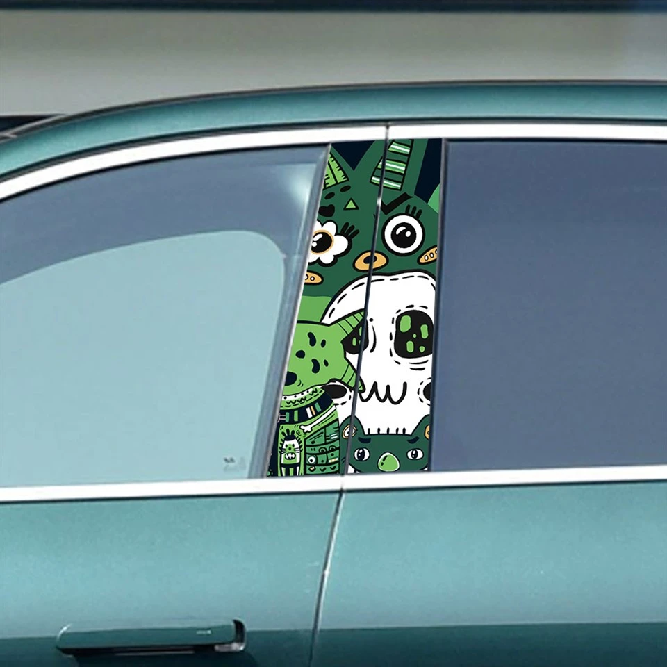 Car Vinyl Sticker B Pillar Decoration