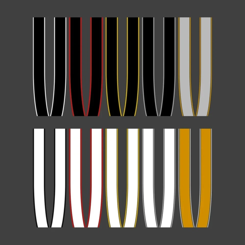 Car Engine Hood Bonnet Sticker Stripes Decals high quality