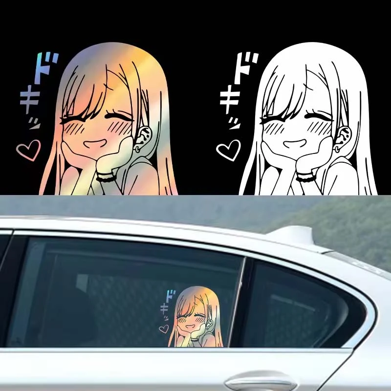 Car Interior Sticker Cute Anime