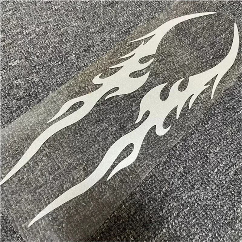 Car Stickers Modified Flame Reflective Sticker suppliers