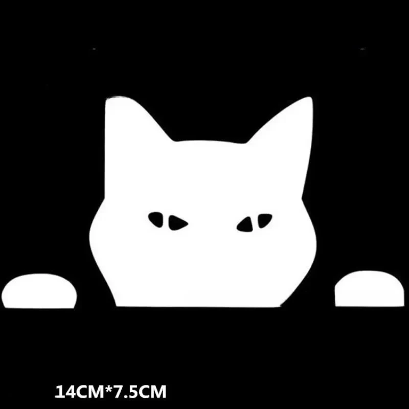 Car Stickers Waterproof Anime Cartoon Black Cat factory