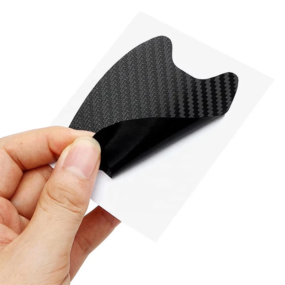 Carbon Fiber Sticker Car Door Handle
