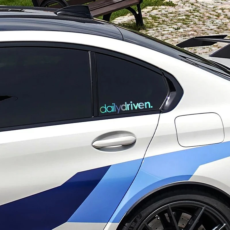 Cartoon Daily Driven Car Sticker JDM Style