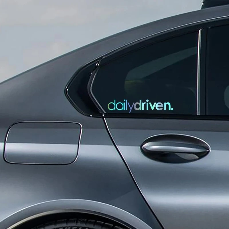 Cartoon Daily Driven Car Sticker JDM Style