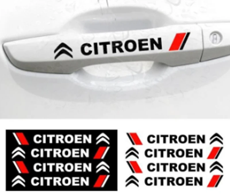 Citroen Handle Clear Transparent Sticker