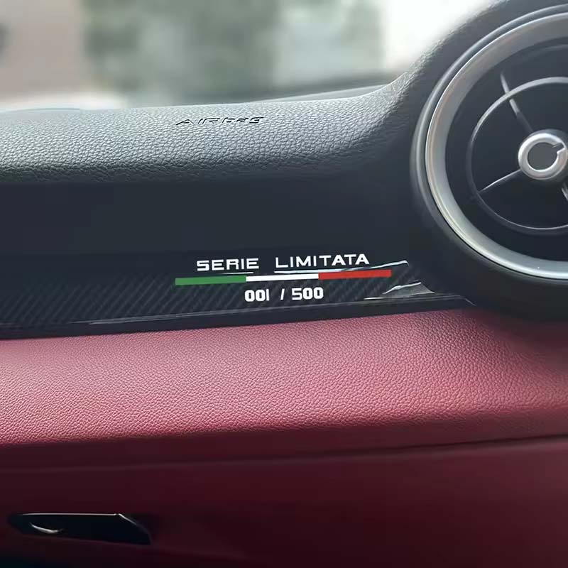 Consolelimited Edition Sticker For Alfa Romeo