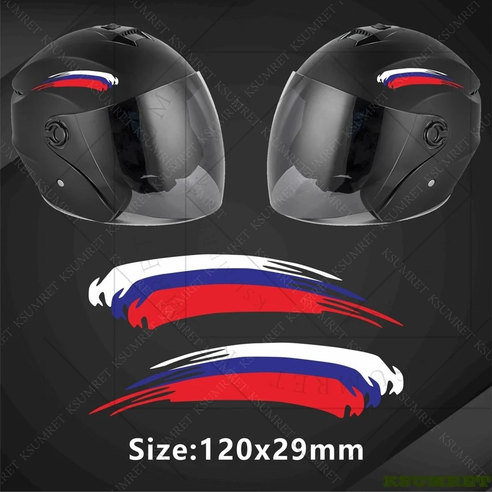 Country Flag Stickers Decal For Motorcycle Helmet