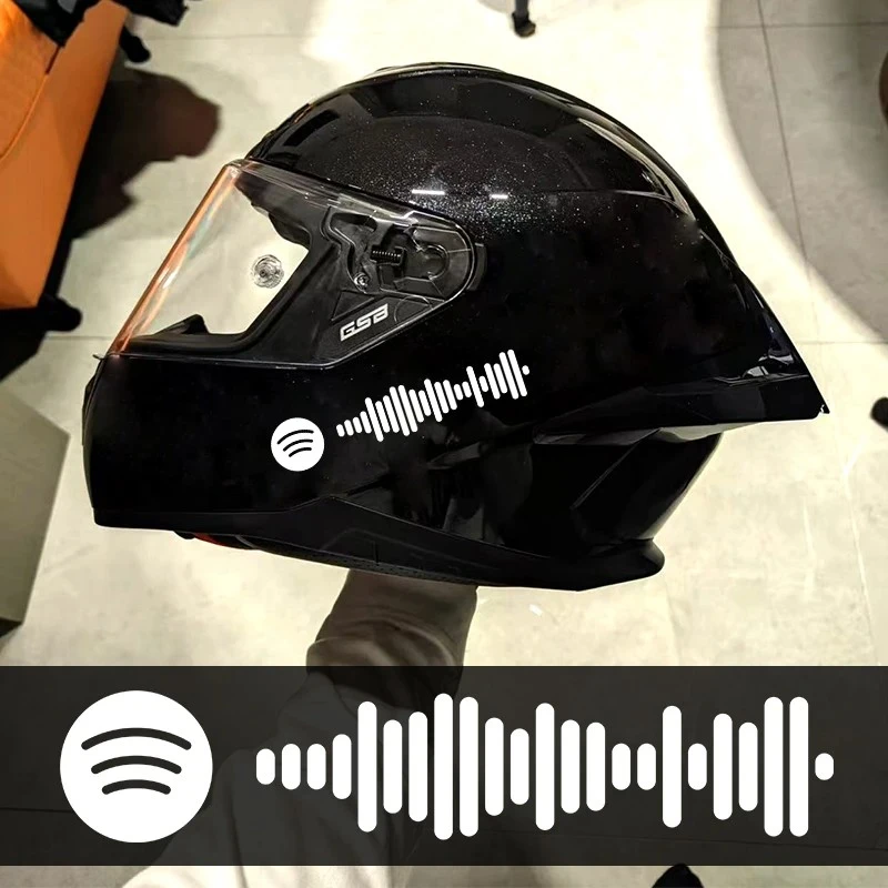 Creative Signal Pattern Motorcycle Stickers