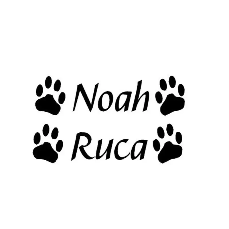 Custom Pet Dog / Cat Name Decals best