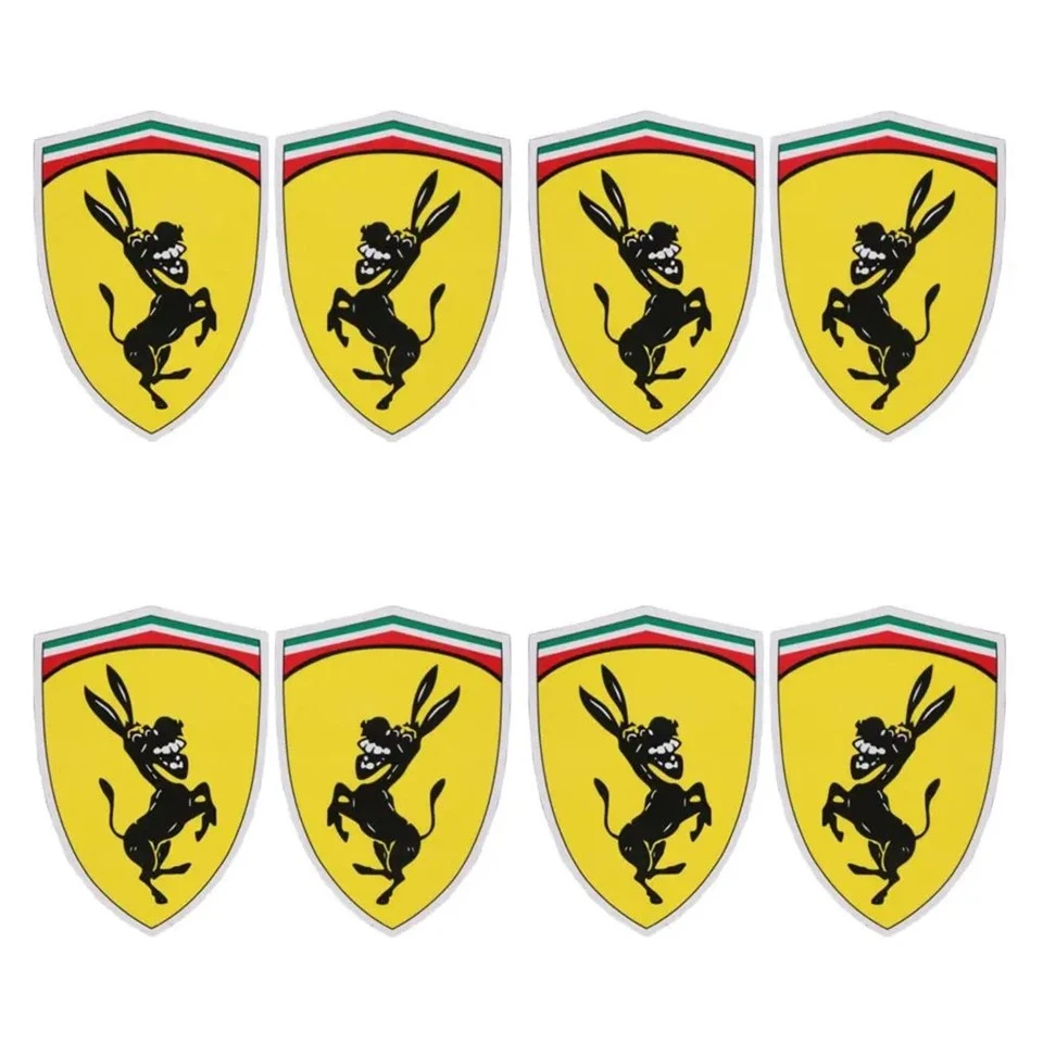 Car Sticker Funny Donkey Pattern Decal