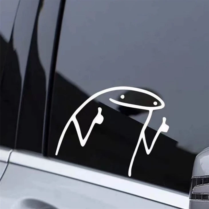 Funny Cute Monster Car Window Sticker