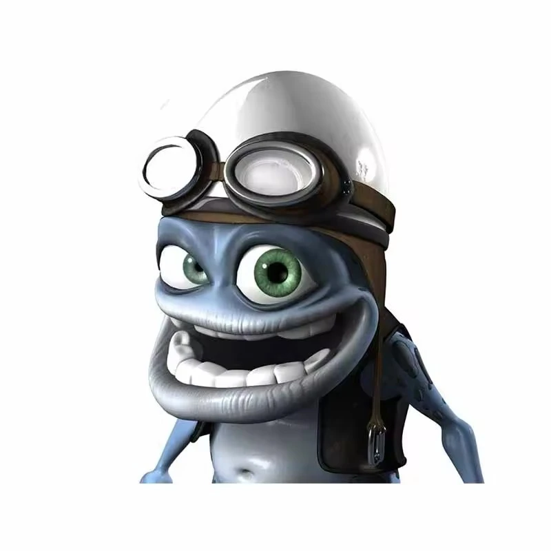 Crazy Frog Cartoon Decorative Decals
